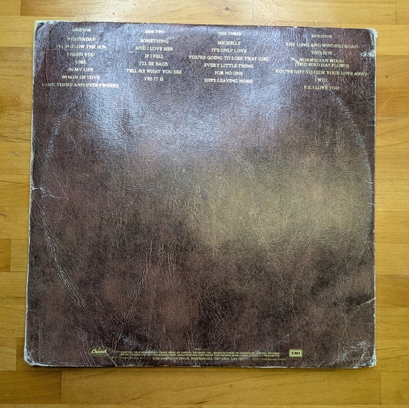 The Beatles Love Songs Vinyl Record Double LP With Lyrics Book - Picture 7 of 13